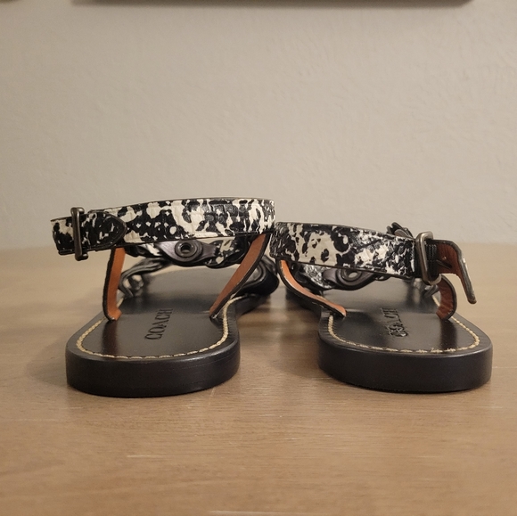 Coach Link Sandal Sz 5.5 - Picture 3 of 11